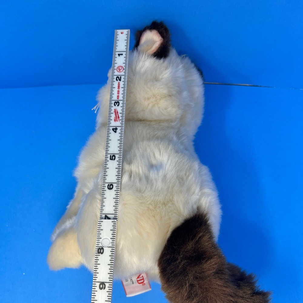 Gund Grumpy Cat Plush 9 Inch White Brown 4040133 Blue Eyes 2018 - Picture 11 of 16